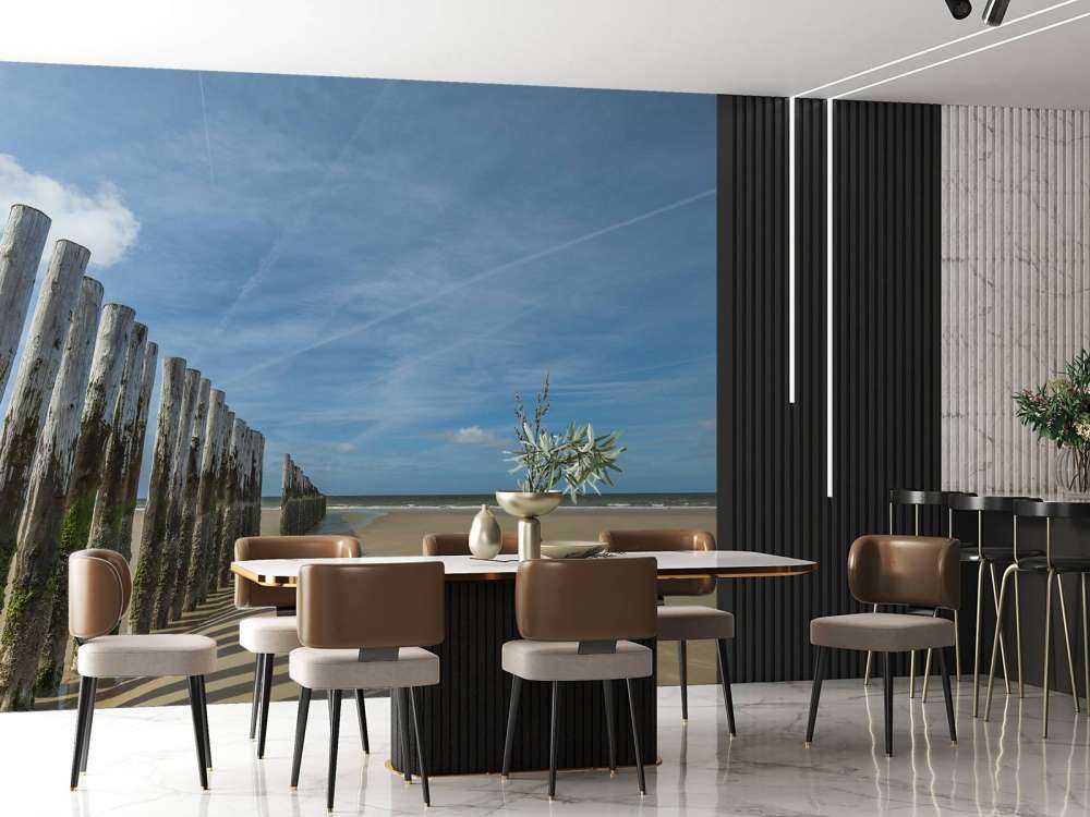 Breakwaters in the North Sea