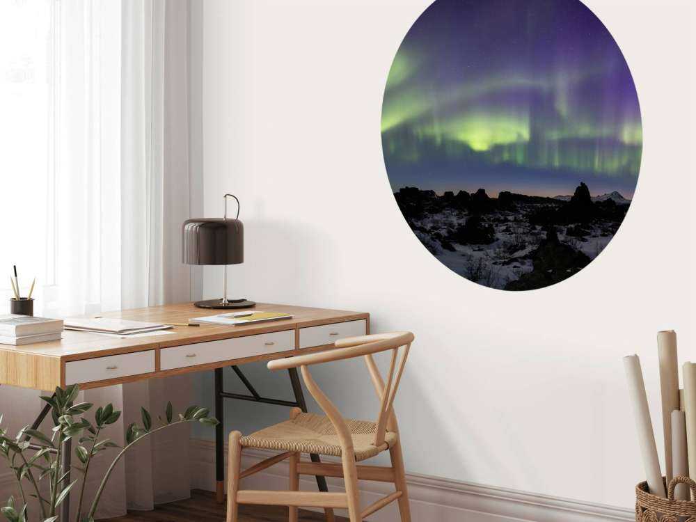 The beautiful northern lights