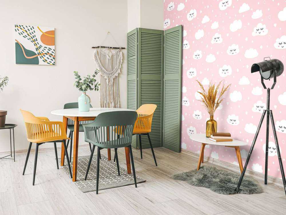 Sleeping white clouds