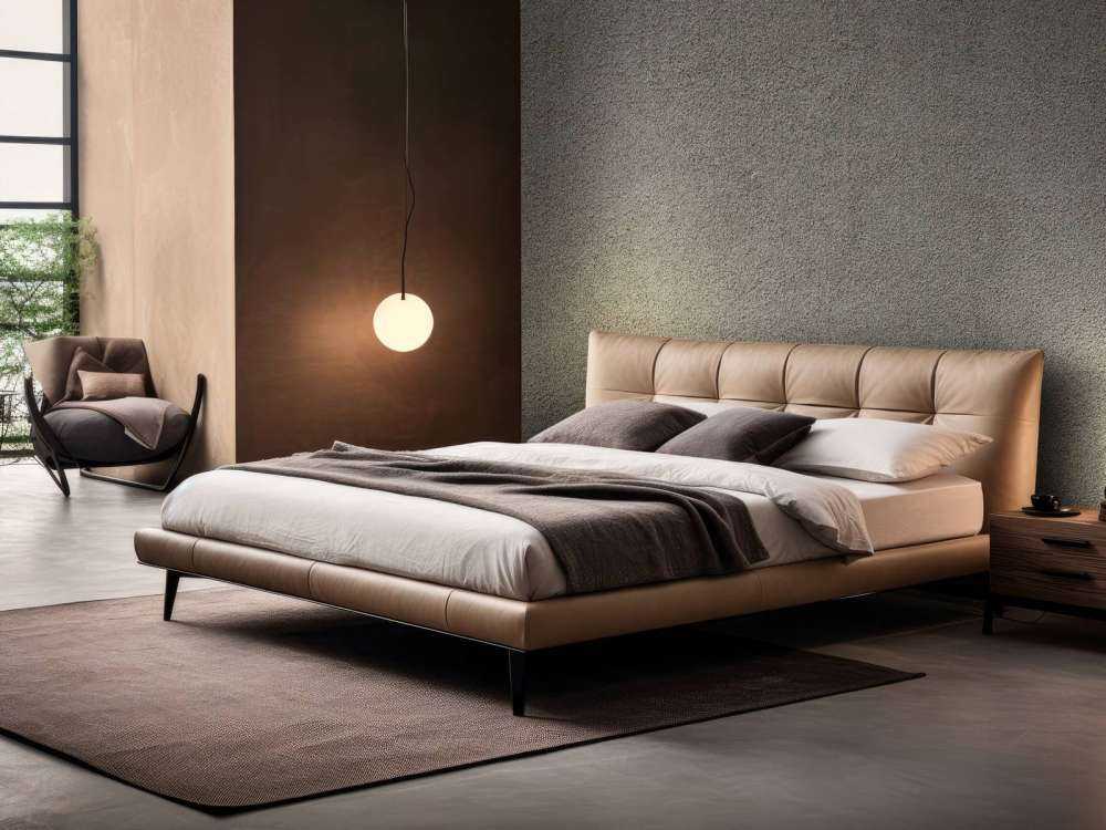 Concrete wall with fine stones