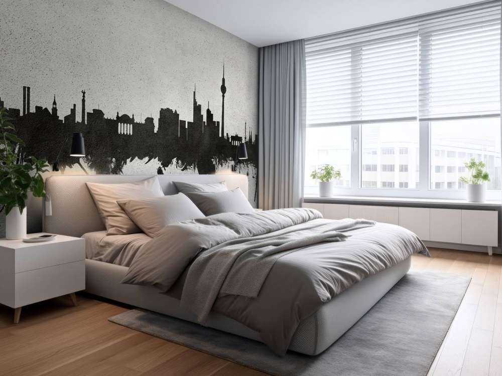 Watercolor skyline, Berlin