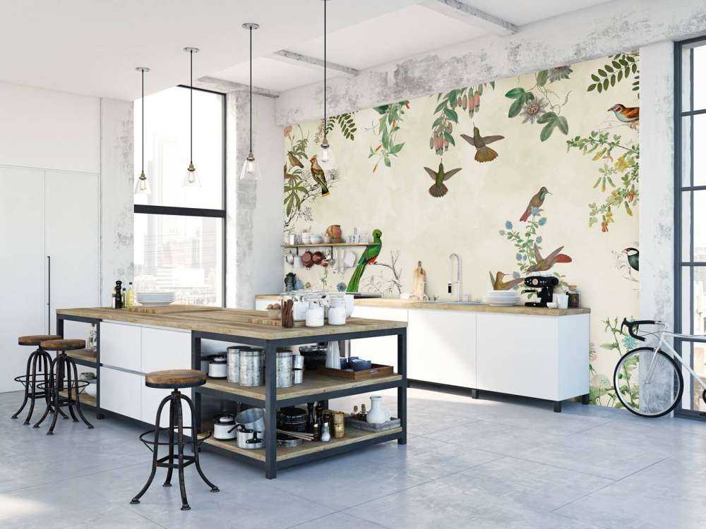 Fields Flower and Birds 2