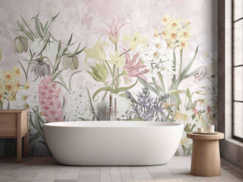 Spring Flowers - Pastel Petal Pink