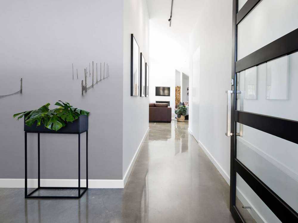 Fishing nets in the fog