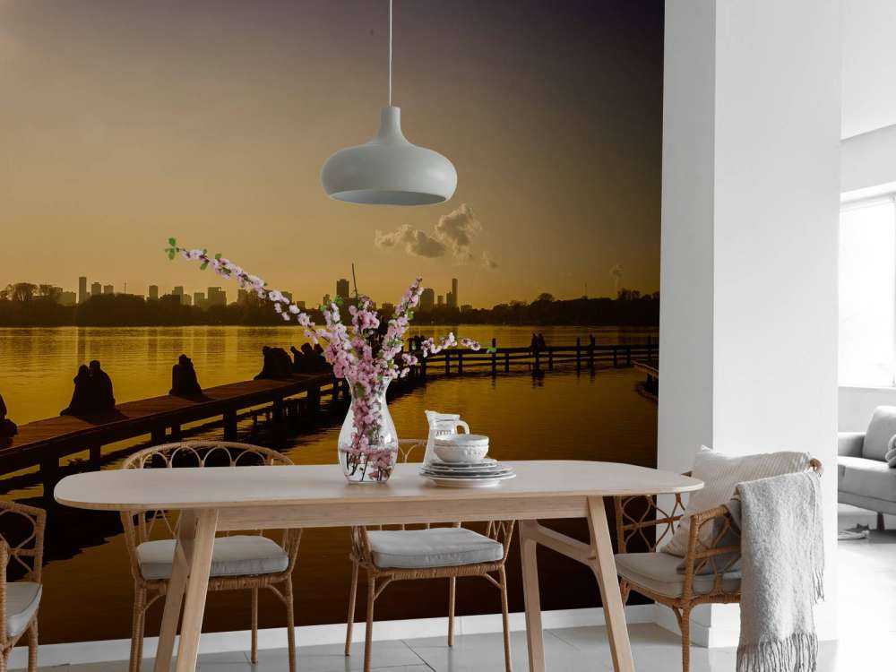 Relaxing at the Kralingse Plas in Rotterdam