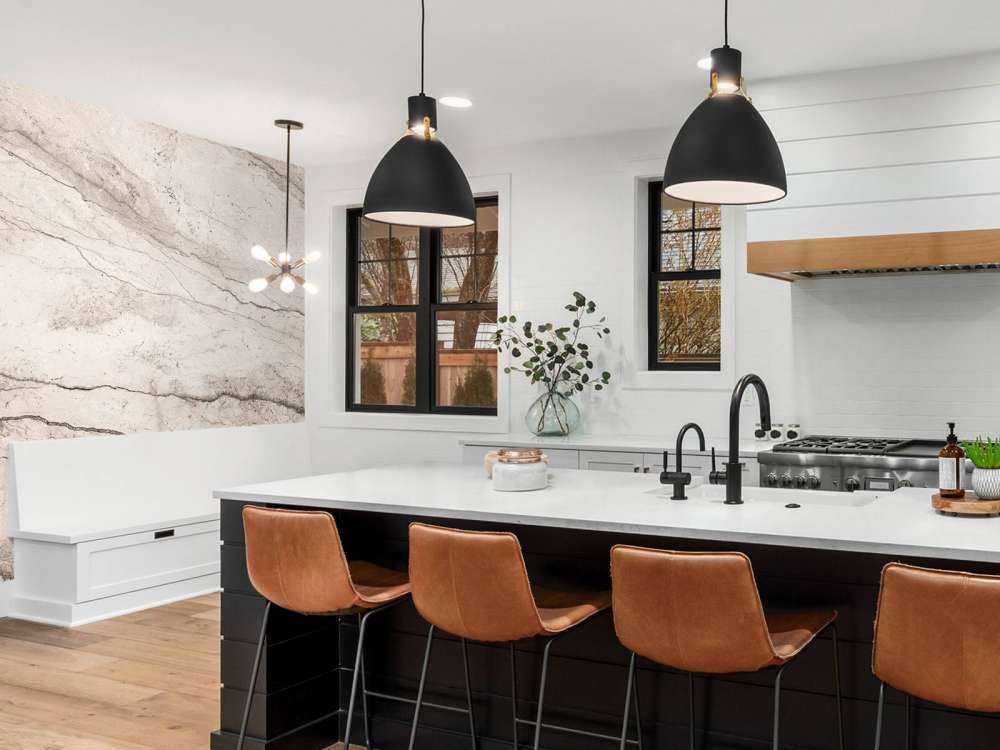 Detailed beige marble