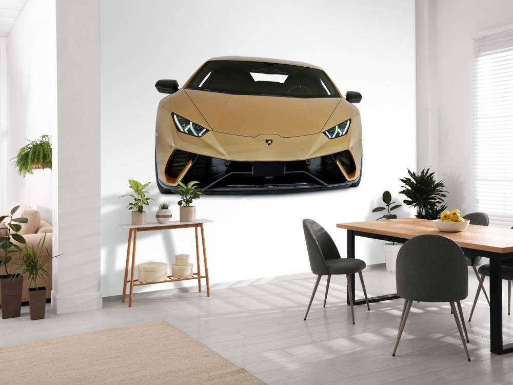 Lamborghini Huracán - Front, white