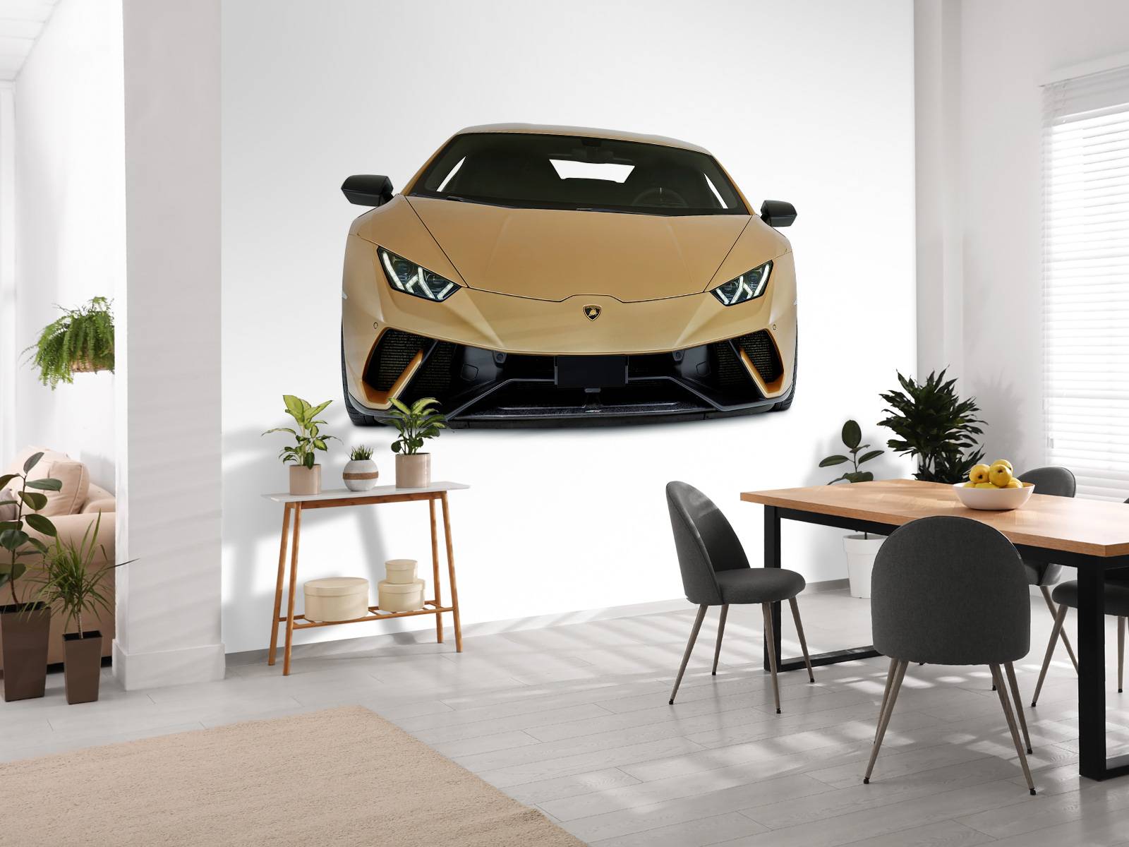 Lamborghini Huracán - Front, white