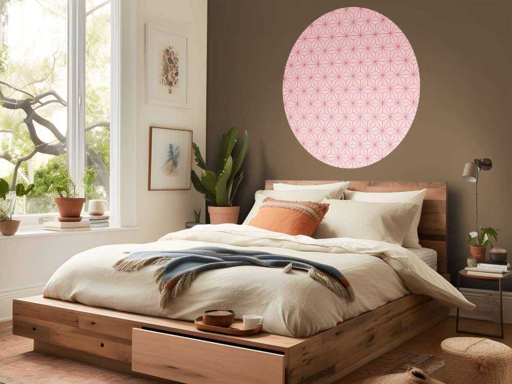 Geometric stars, white