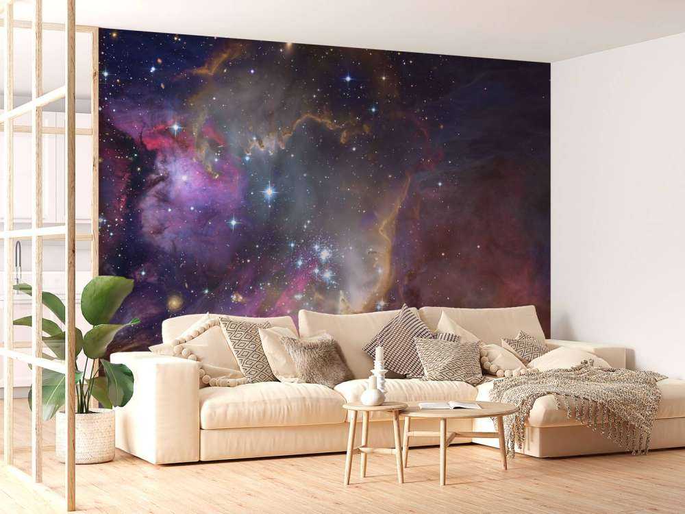 Galaxy in space