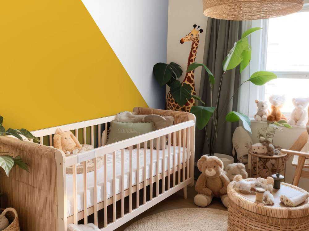 Triangle, ochre yellow