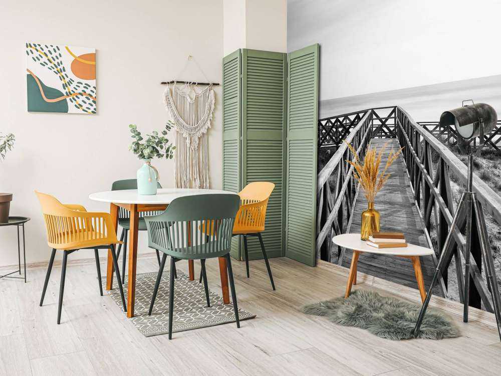 Footbridge to the beach