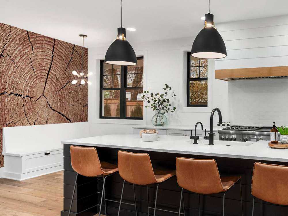 Trunk with annual rings