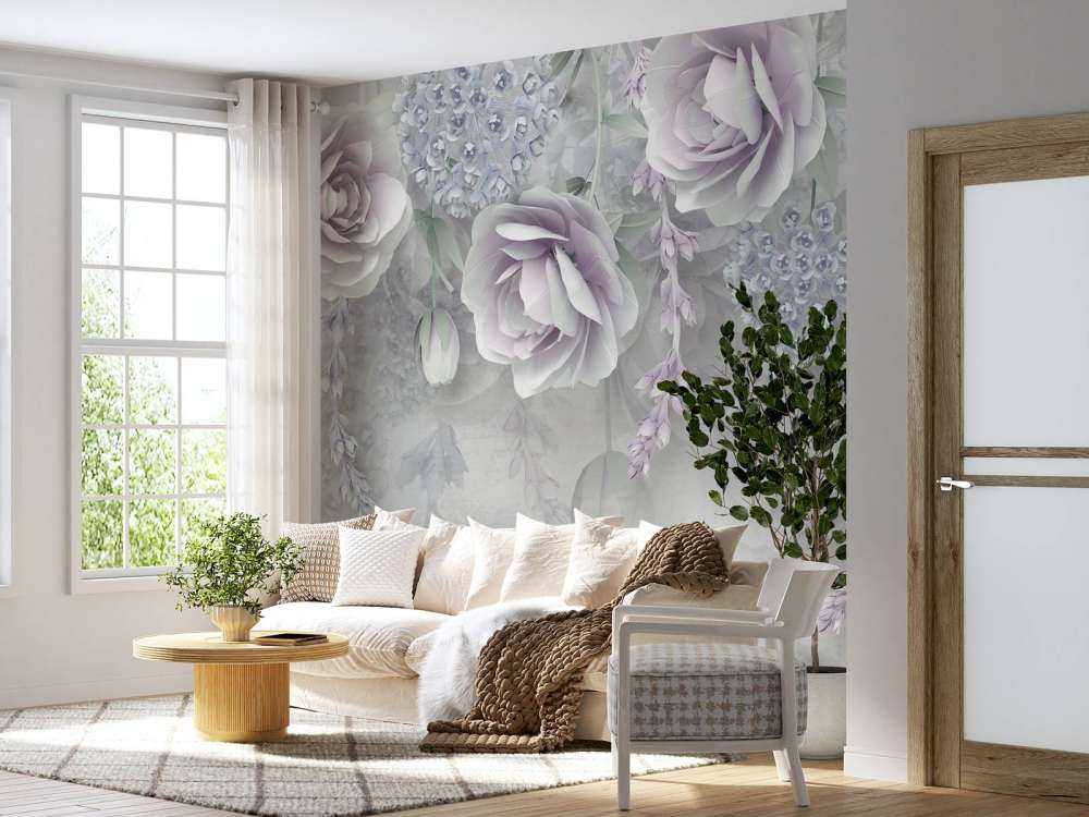 Wall of flowers