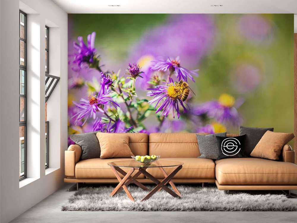 Purple flowers