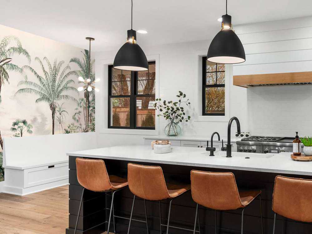 Romantic Tropics Dark Green