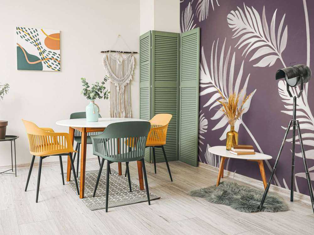 Golden Leaves on Dark Earth