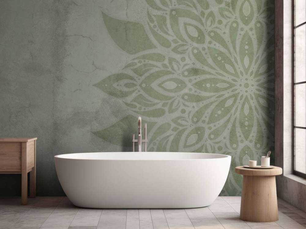 Green Rustic Mandala