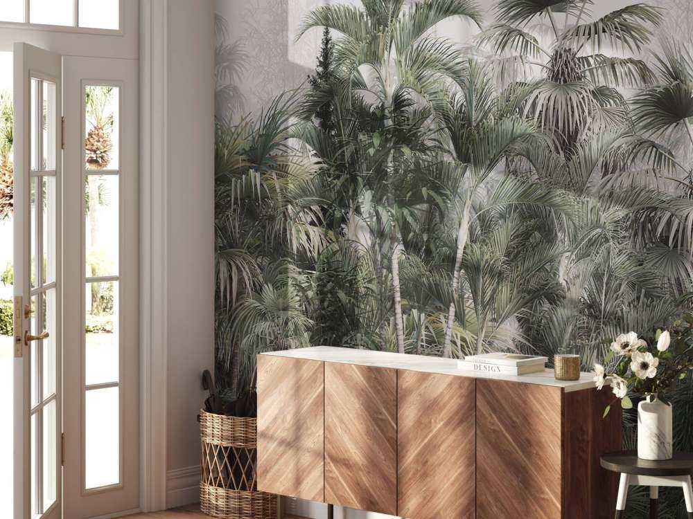 Whispering Green Mist Forest