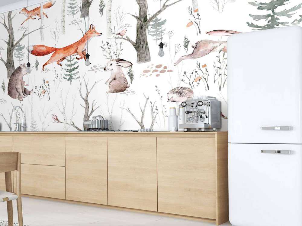 Forest Whispers Watercolor