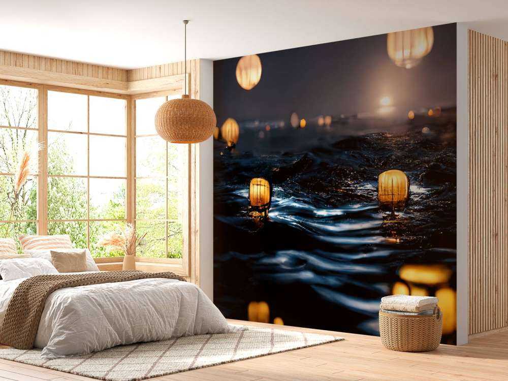 Lanterns over the water