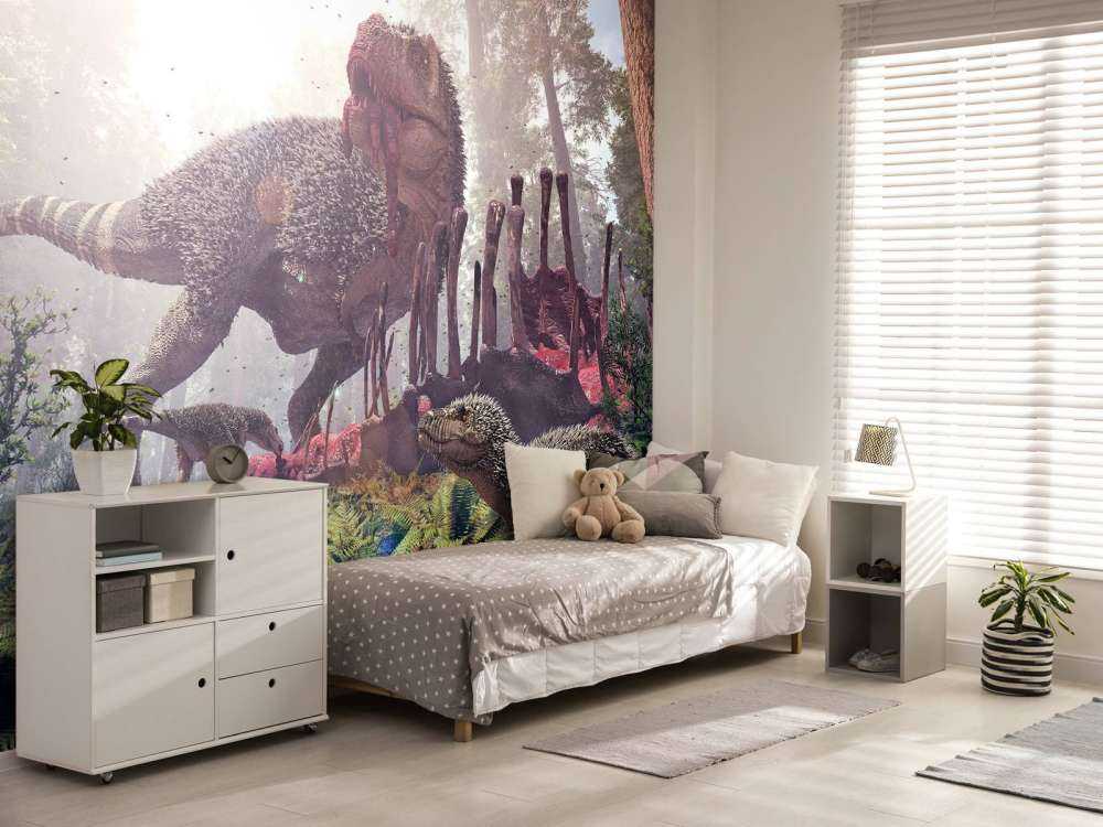 Tyrannosaurus Rex and its cubs