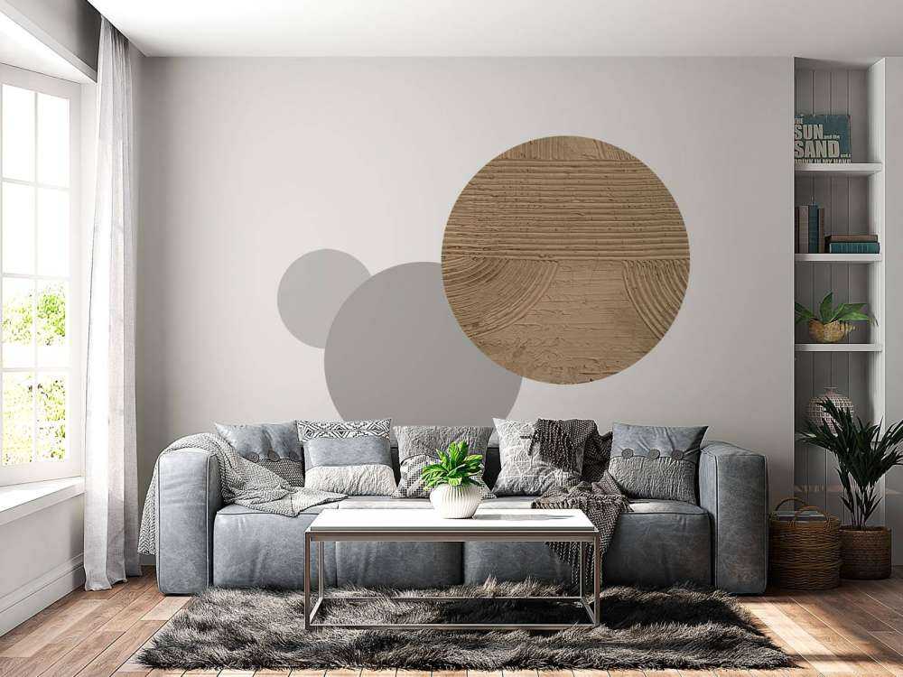 Lines and structures in gold brown