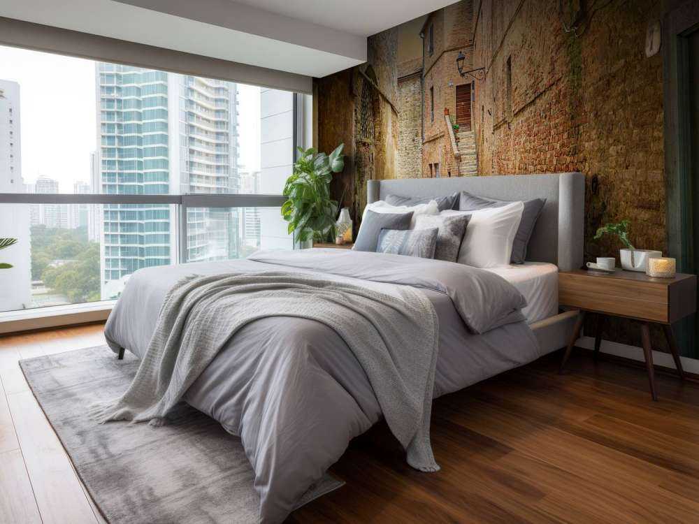 Narrow arched street