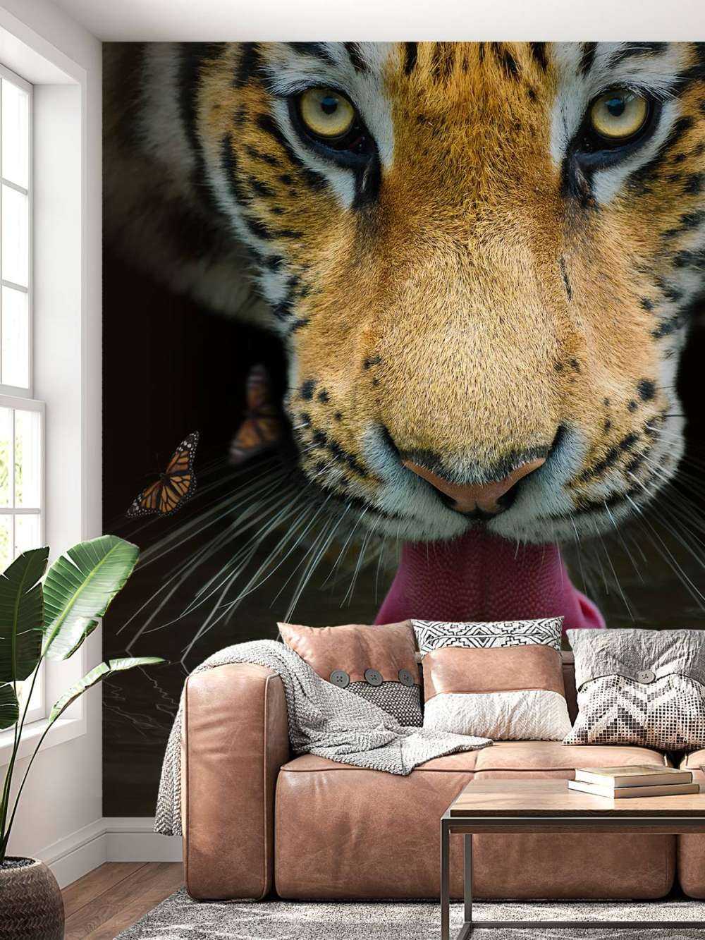 Jungle Tiger Portrait