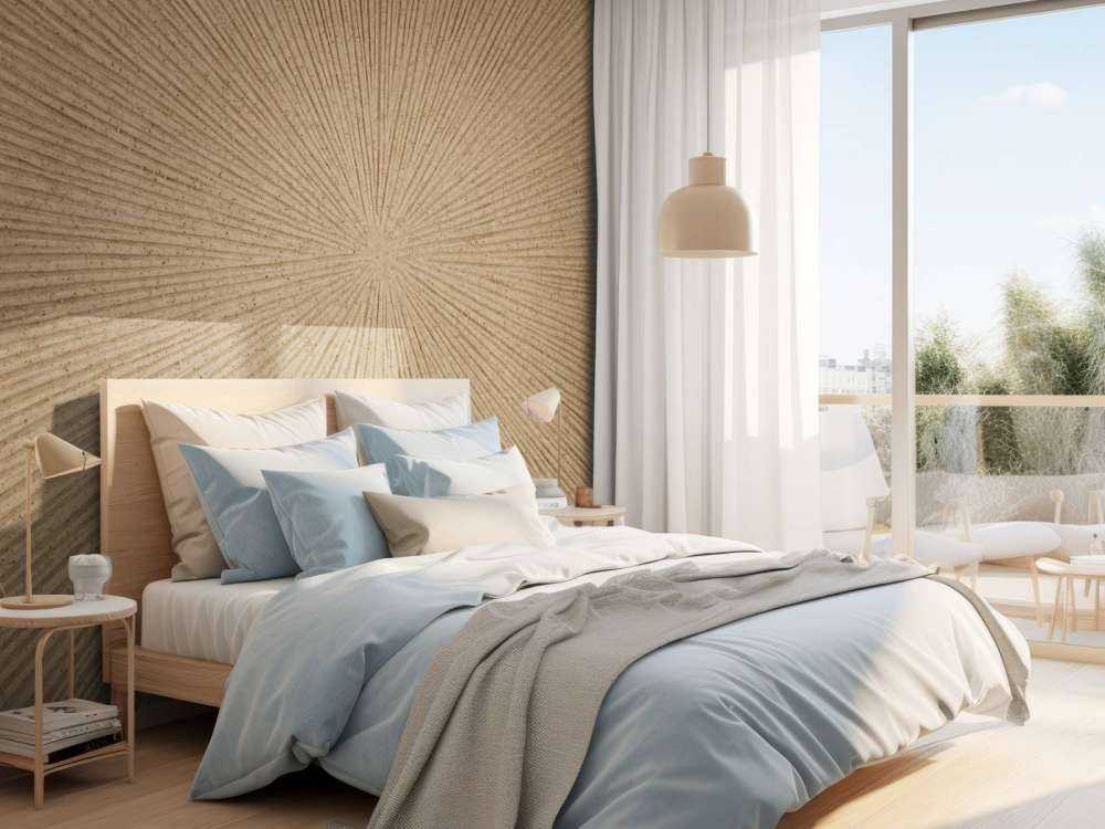 Textured lines in gold brown