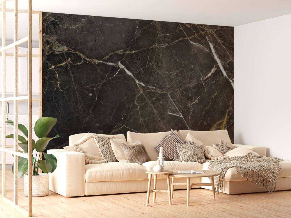 Marble with line structure