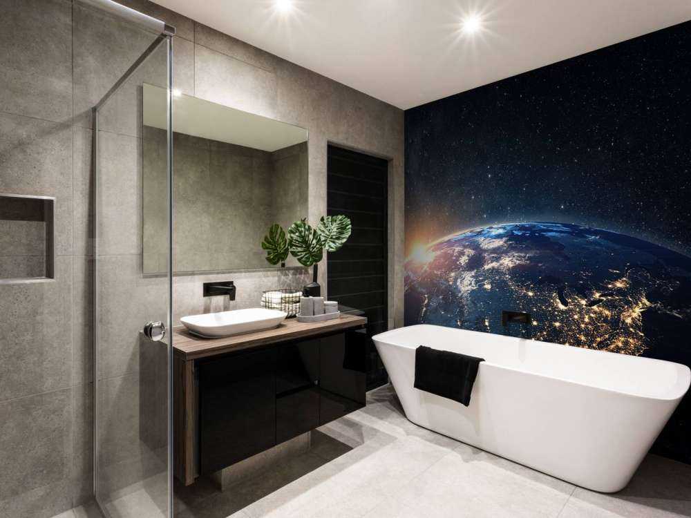 De aarde tijdens de nacht