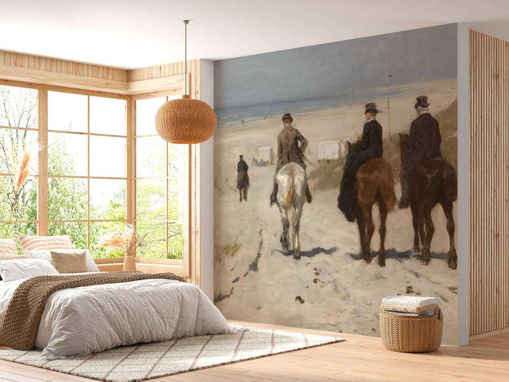 Morning ride along the beach