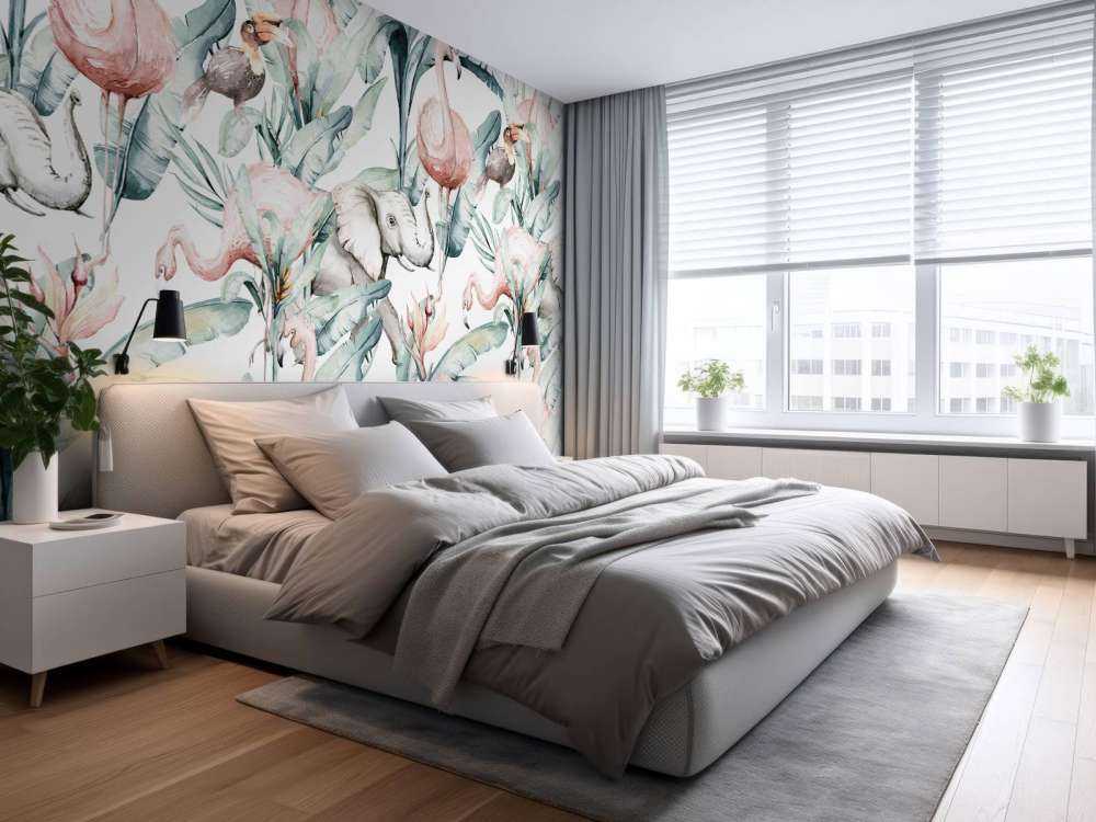 Animals between leaves