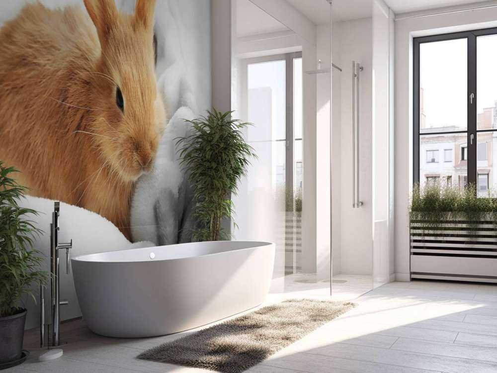 Brown rabbit