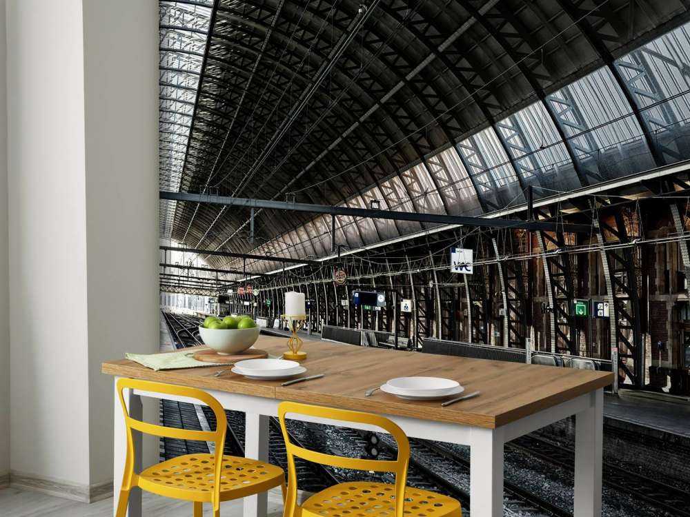 An early morning at the station