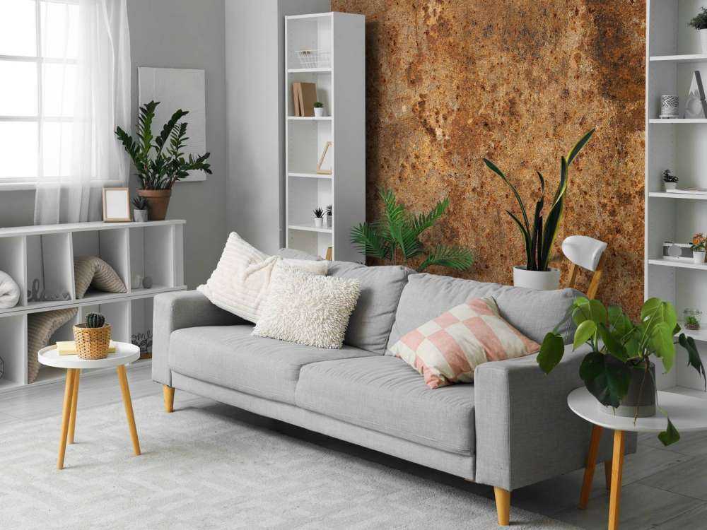 Rusted metal texture