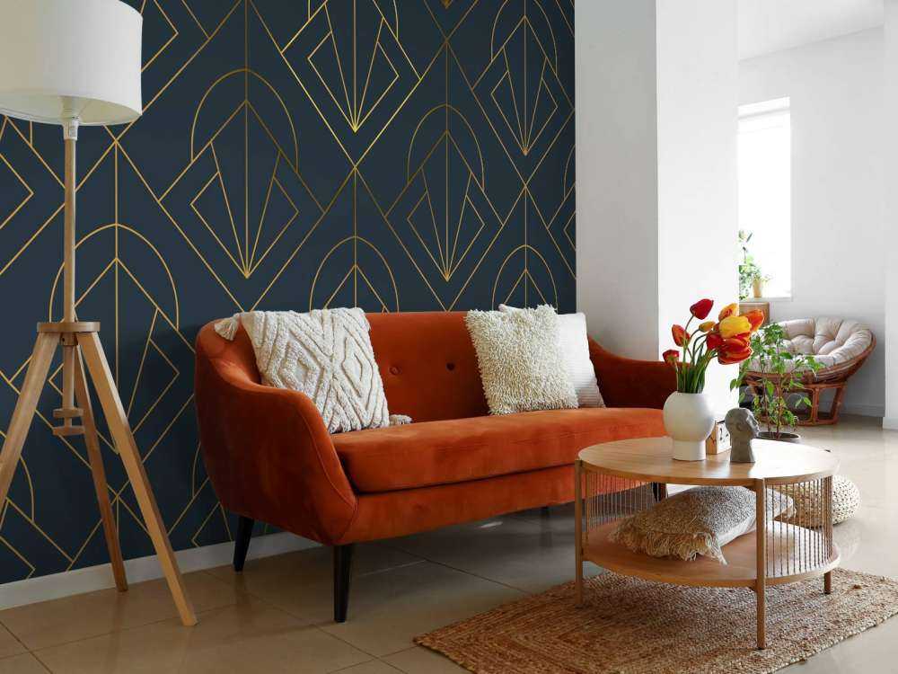 Abstract art deco