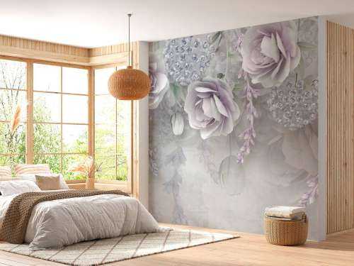 Wall of flowers