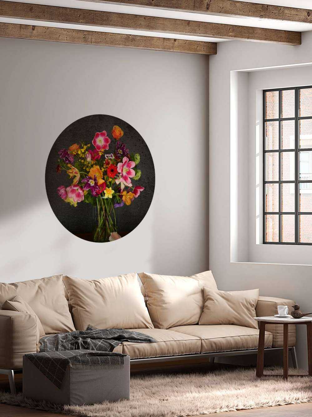 Colourful bouquet of flowers