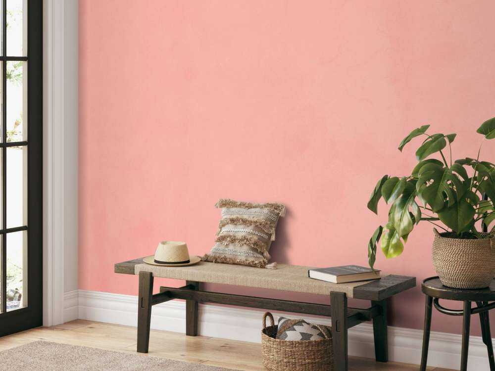 Pastel pink concrete