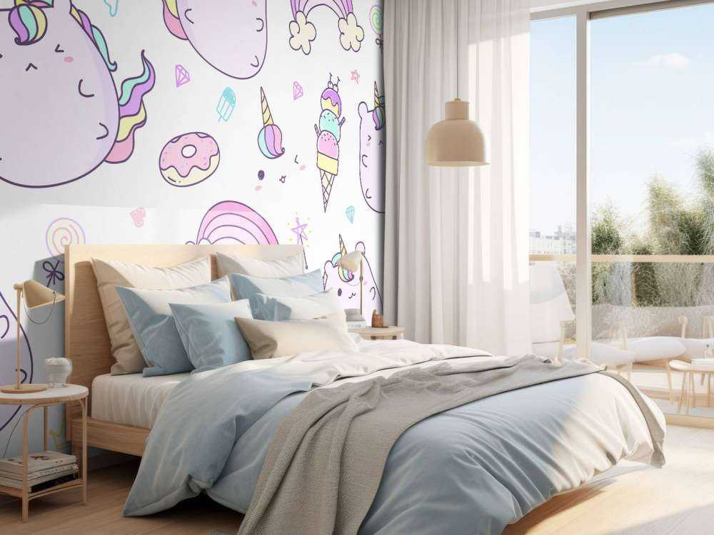 Unicorns with Ice Creams