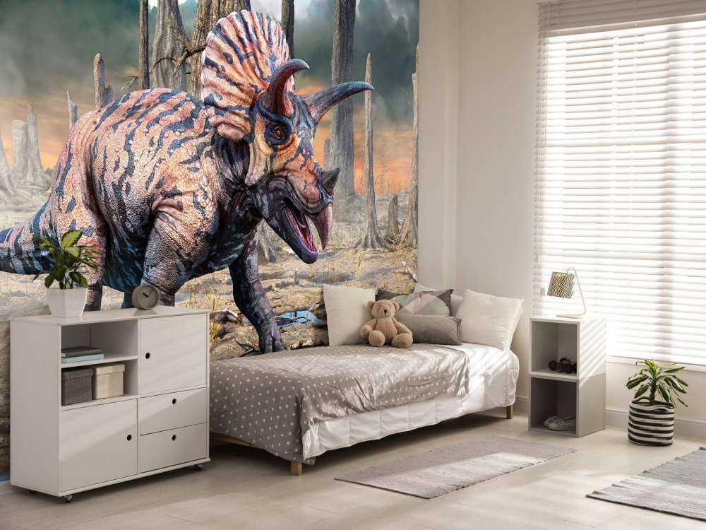 Torosaurus in a deserted area