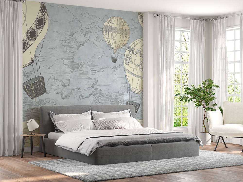 Modern hot air balloons