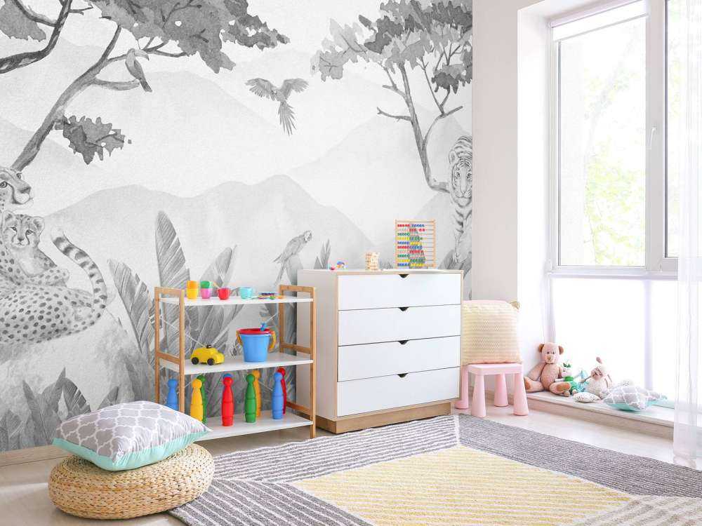 Predators in the jungle grey