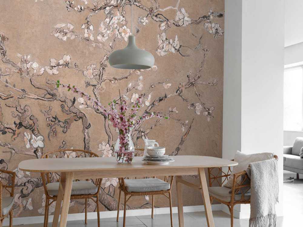 Light-coloured Almond Blossom