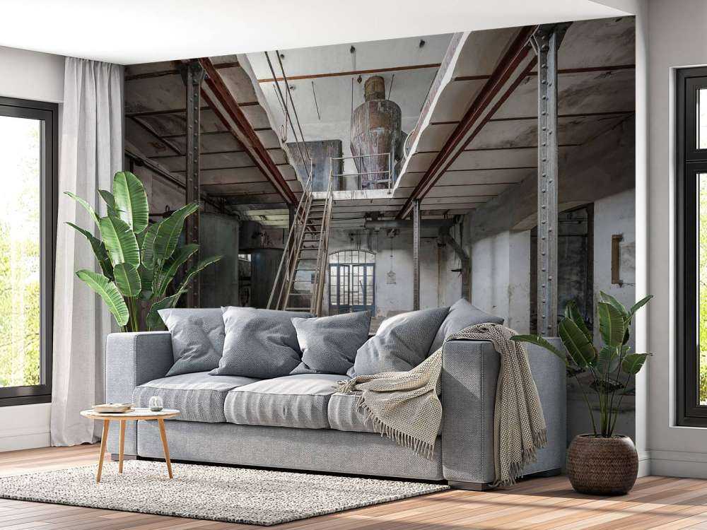 Abandoned old factory