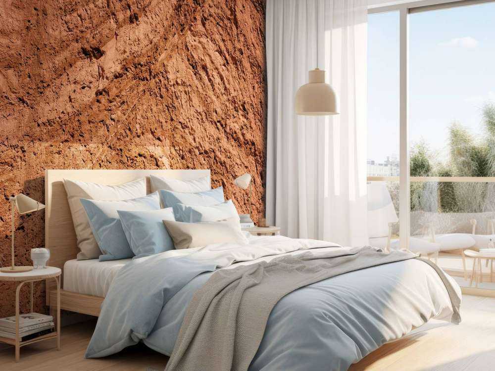 Coarse terracotta structure