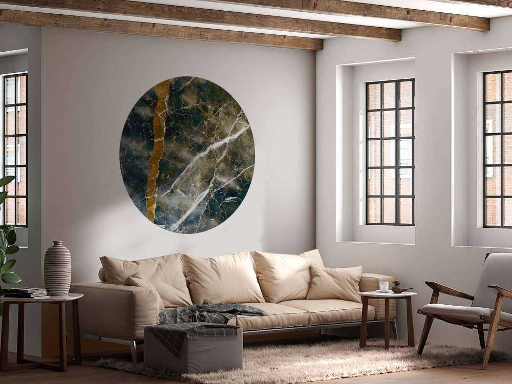 Marble with clouds structure