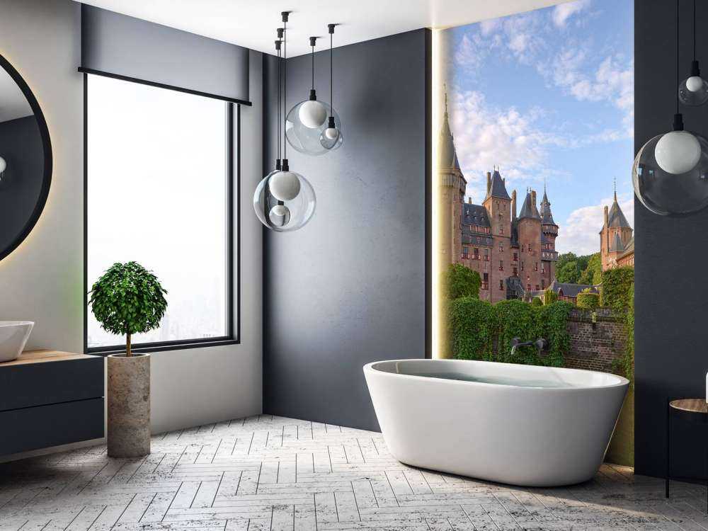 Castle de Haar from the water